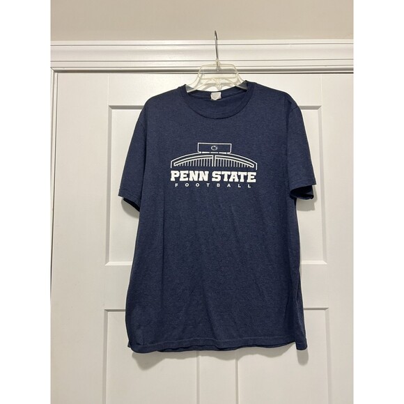 Penn State Nittany Lions Shirt Men’s Large Navy Blue Graphic College Football - Picture 1 of 3